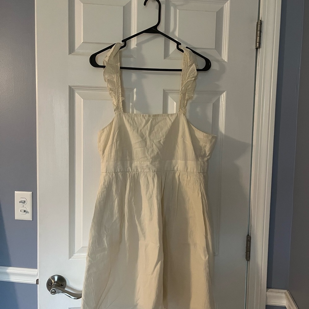 Cream Madewell dress